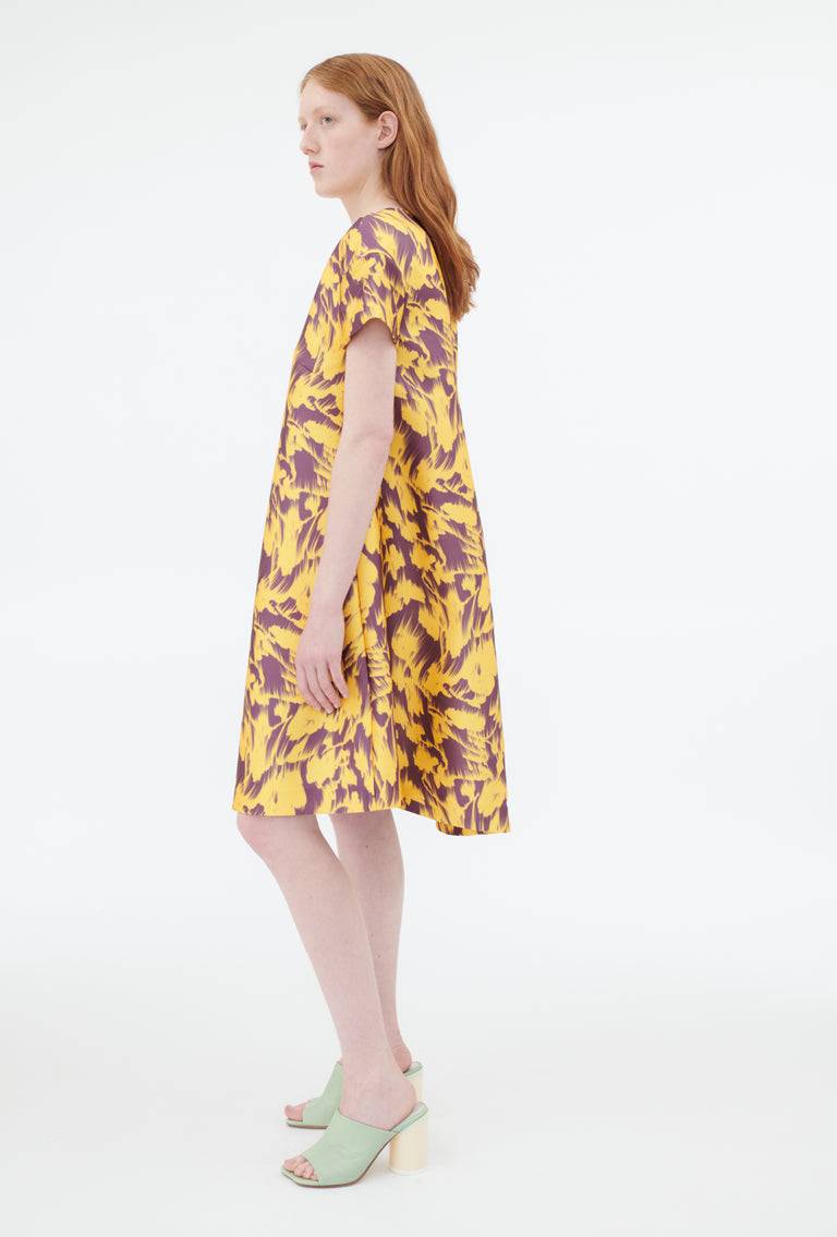 Odeeh Blurred Bouquets Duchesse Kleid, Sun Kostenloser Versand international