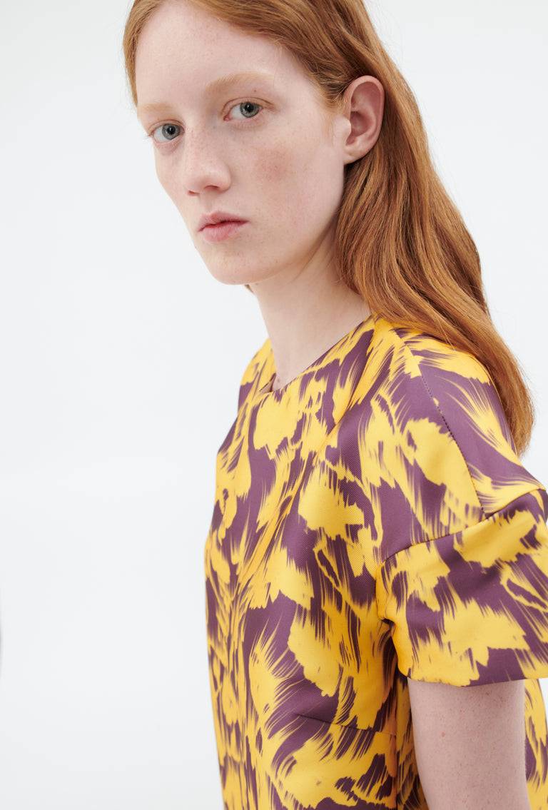 Odeeh Blurred Bouquets Duchesse Kleid, Sun Kostenloser Versand international