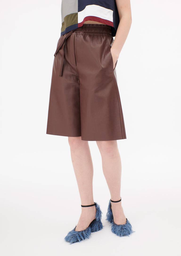 Odeeh Light Lamb Nappa Hose, Maroon Begrenzt auf 3 Tage