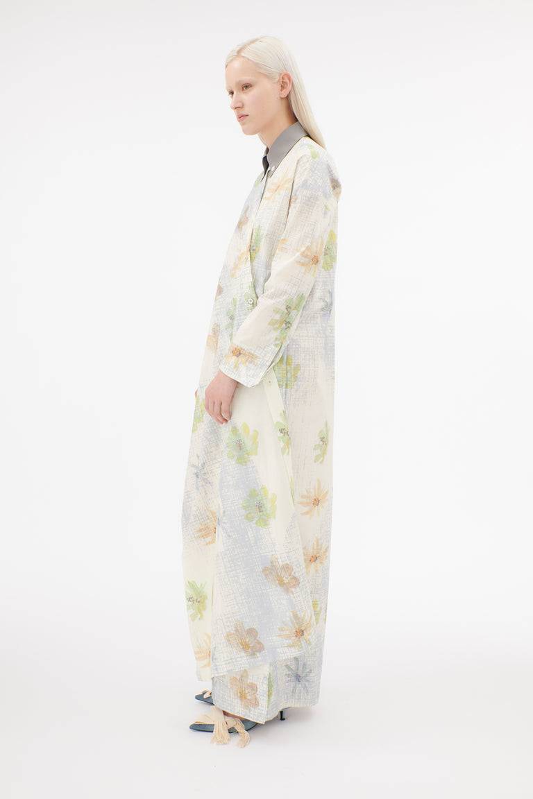 Odeeh Pixelated Daisies Kleid, Birch 2025