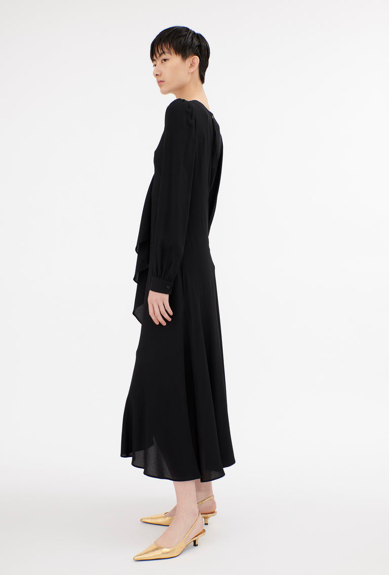 Odeeh Sablé Kleid, Jet Black Angebote