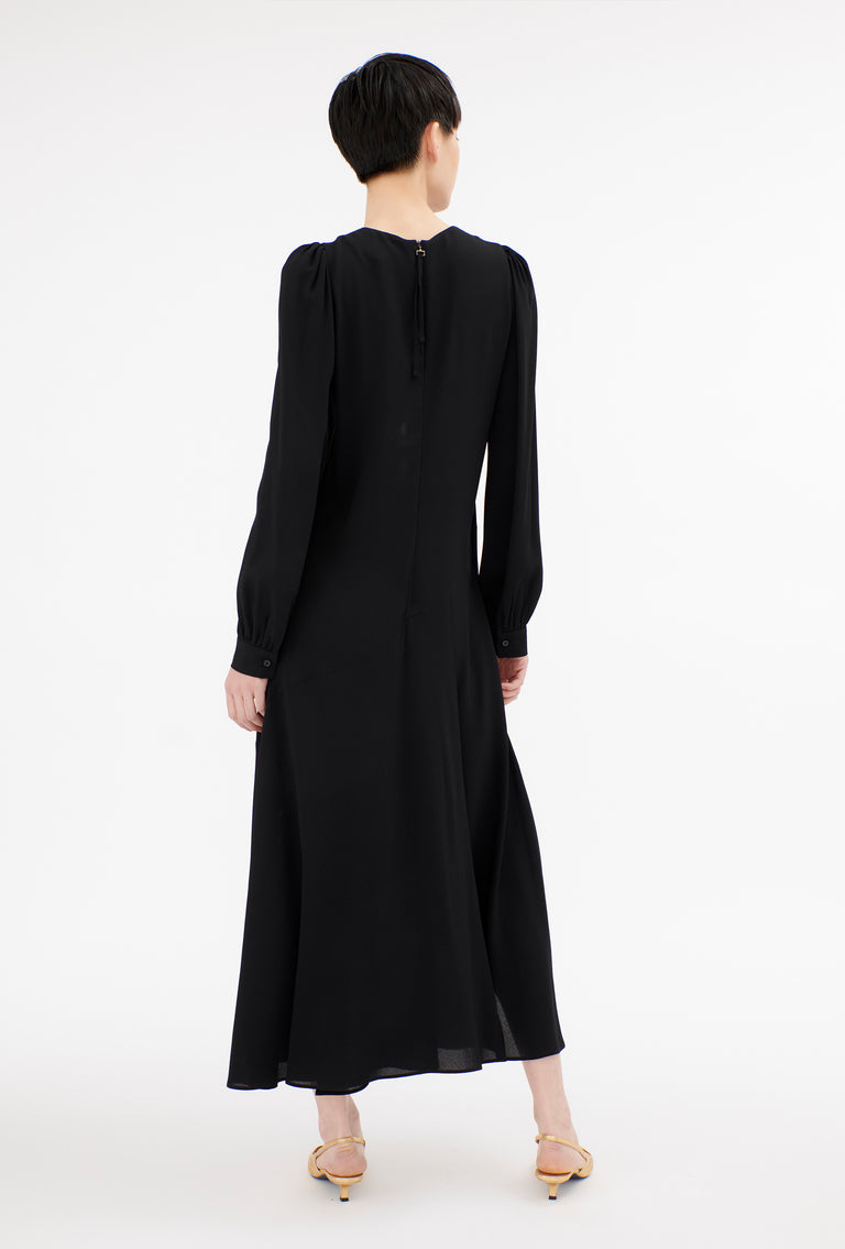 Odeeh Sablé Kleid, Jet Black Angebote