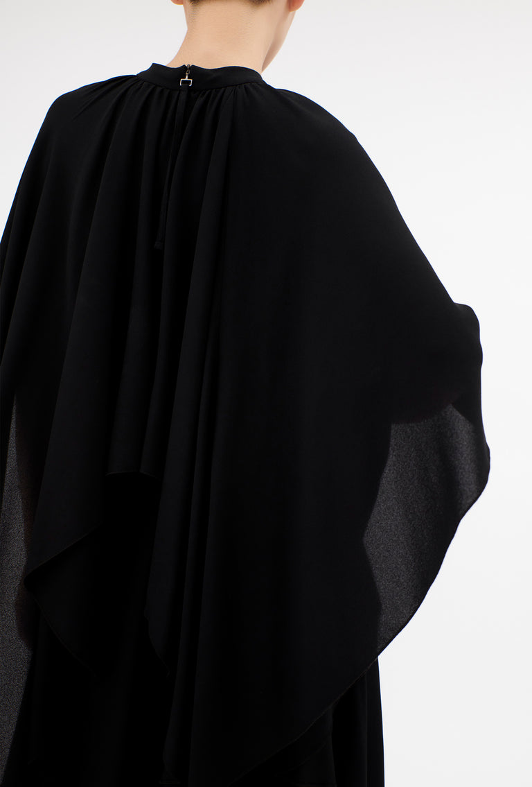 Odeeh Sablé Kleid, Jet Black im Angebot
