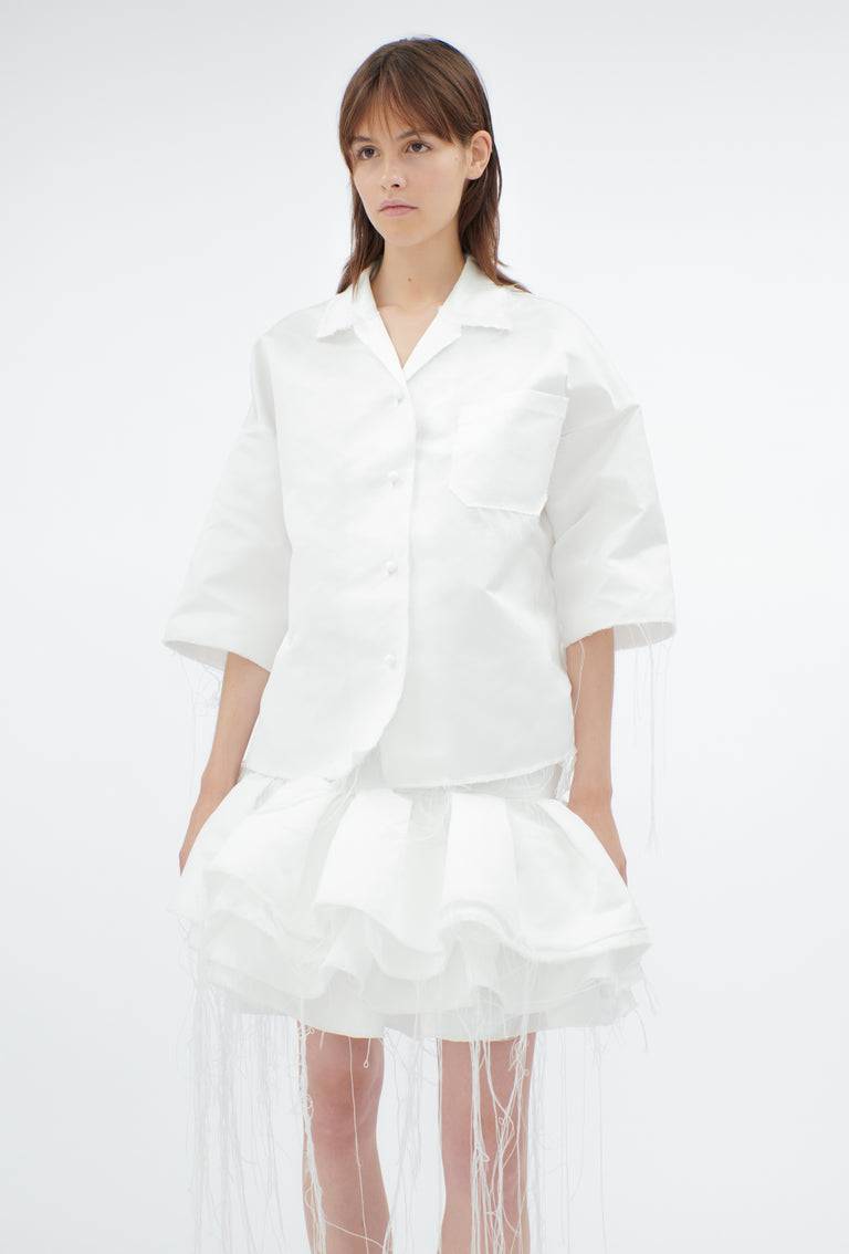 Odeeh Duchesse Bluse, White Exklusivangebot