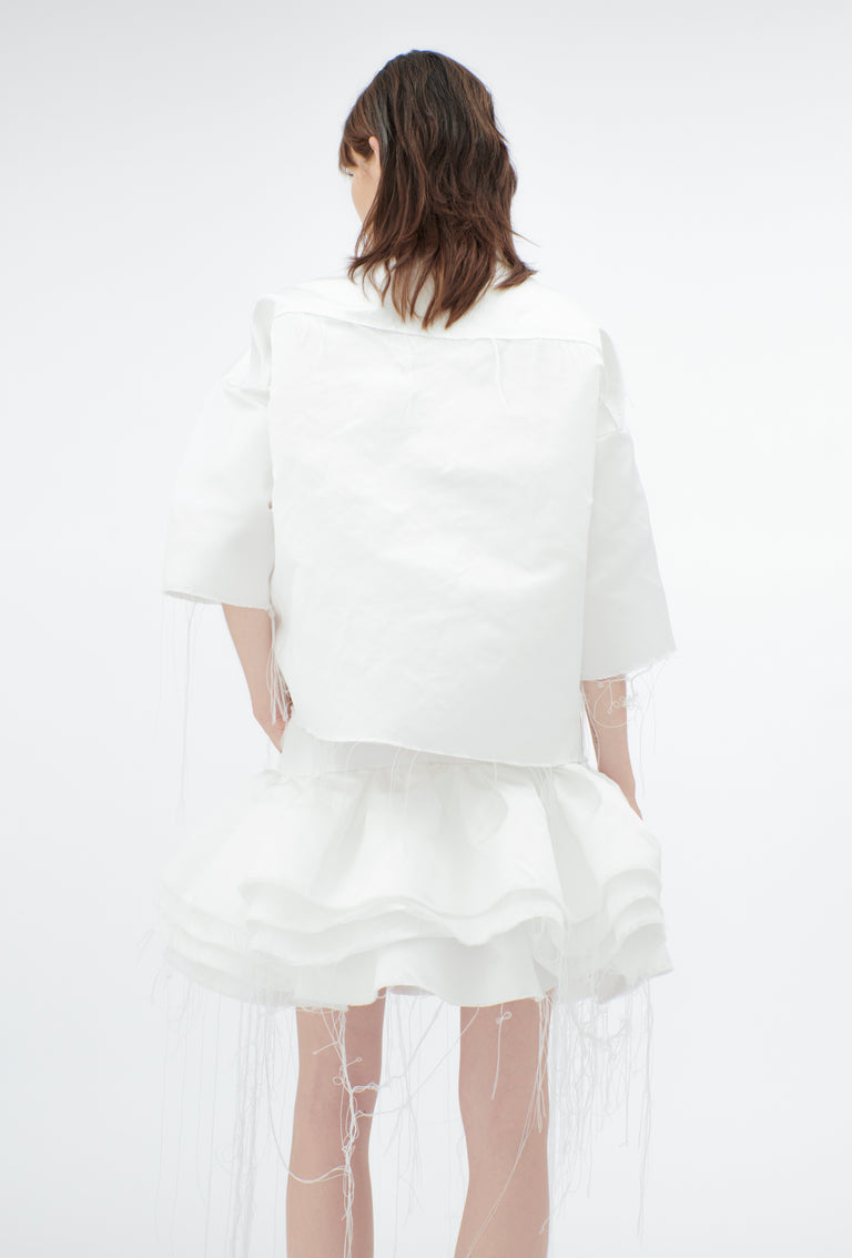 Odeeh Duchesse Bluse, White Exklusivangebot