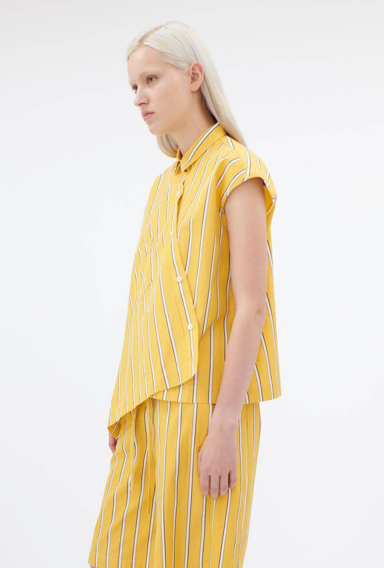 Odeeh Men's Stripe Bluse, Dandelion Saisonschlussverkauf