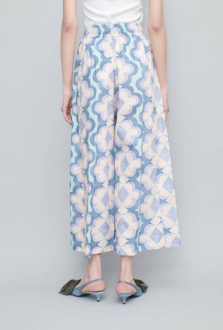 Odeeh Giant Arabesque Hose, Periwinkle Blue Online Outlet