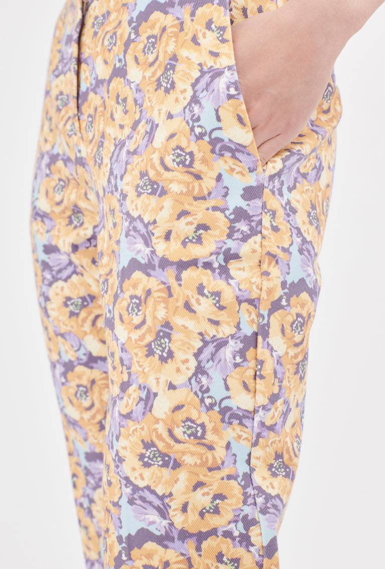 Odeeh Anemones Cotton Gabardine Hose, Lilac Blitzangebot