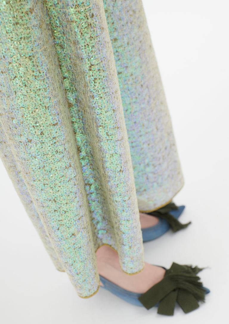 Odeeh Hazy Sequins Hose, Mermaid green Bestseller
