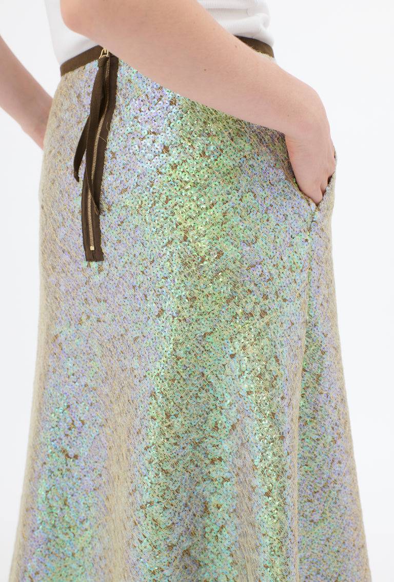 Odeeh Hazy Sequins Rock, Mermaid green Kauf eins, bekomm eins gratis