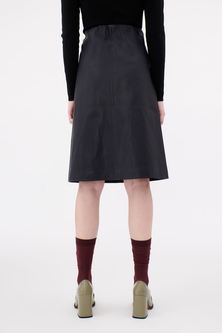 Odeeh Stretch Lamb Nappa Rock, Blackblue VIP-Rabatte