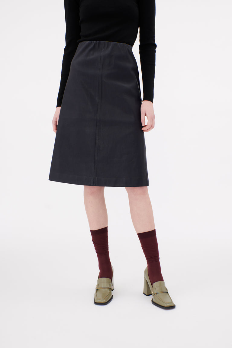 Odeeh Stretch Lamb Nappa Rock, Blackblue VIP-Rabatte