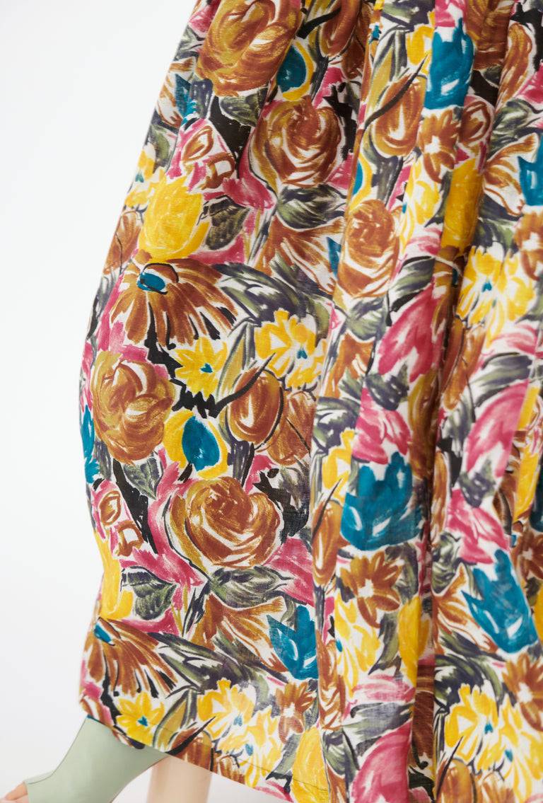 Odeeh Brush-Stroke Peonies Rock, Tobacco Super Sparpreis