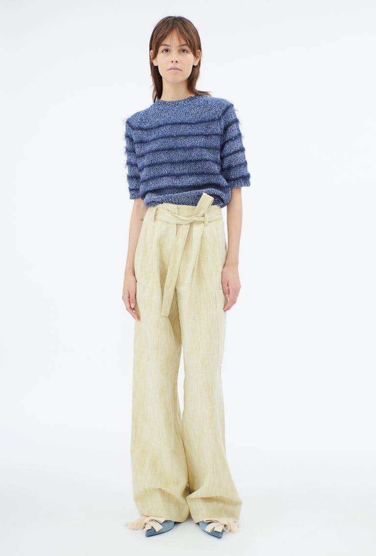 Odeeh Hairy Moulinè Pullover, Fayence Neueste Stile