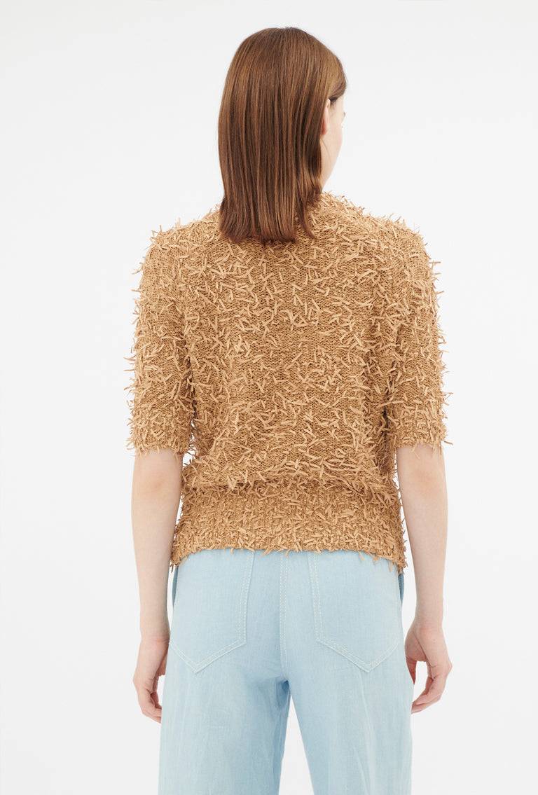 Odeeh Snippets Pullover, Brown Sugar Bis zu 60% Rabatt