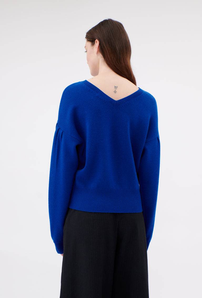 Odeeh Cash-Wool Mix Pullover, Sapphire Bis zu 55% Rabatt
