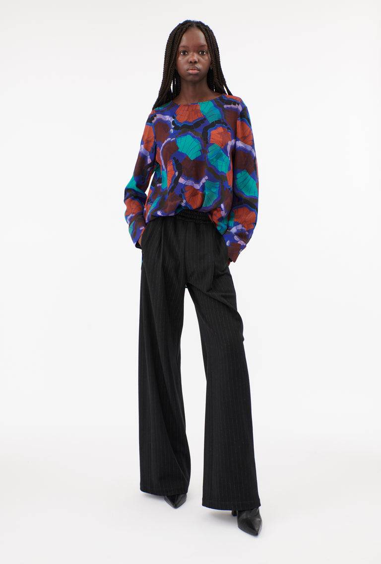 Odeeh Fans Bluse, Peacock Nur noch ein Tag übrig