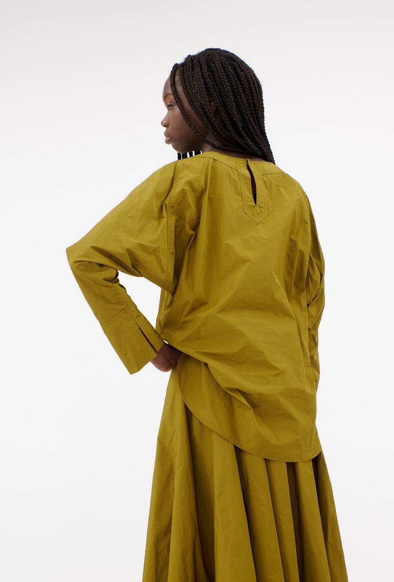 Odeeh Ultra Light Taffeta Shirt, Goldolive Riesige Rabatte