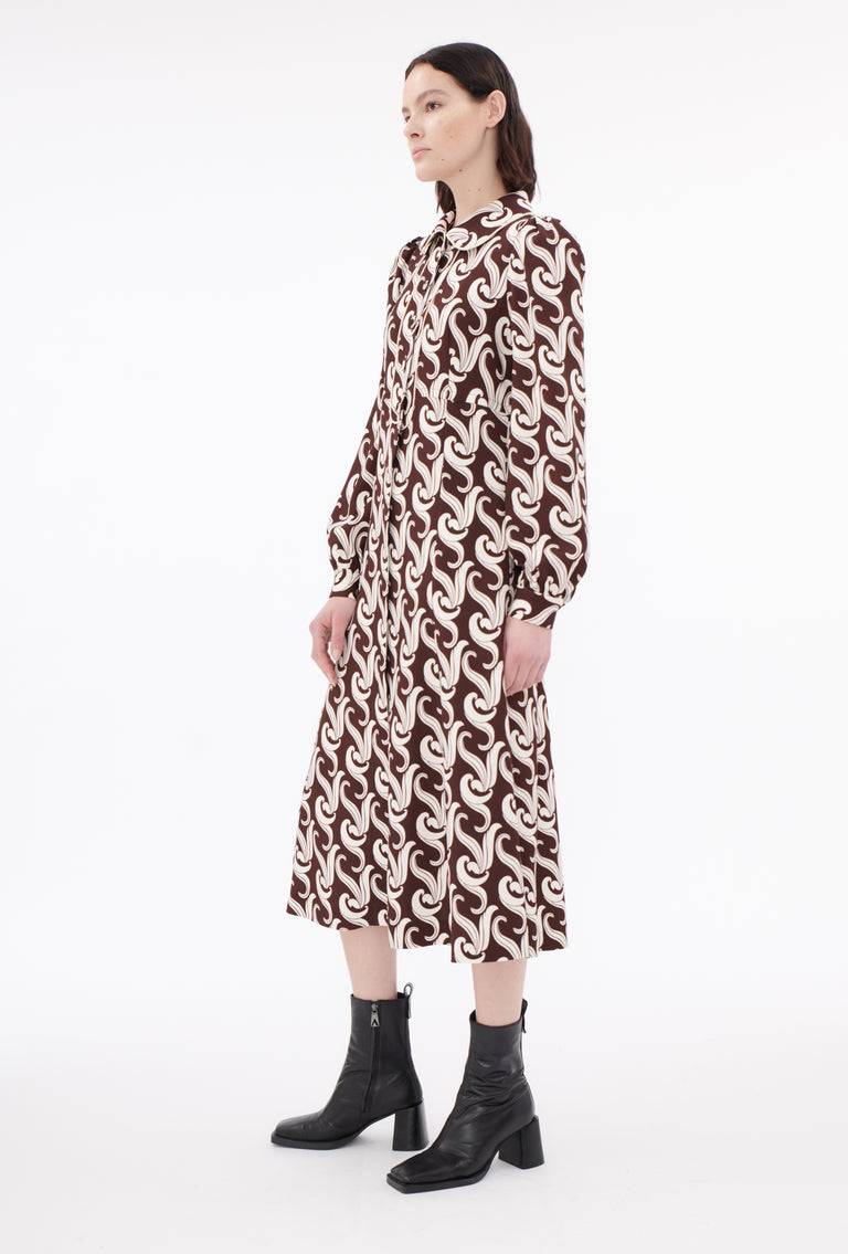 Odeeh Locks Kleid, Dark Chocolate Clearance-Verkauf