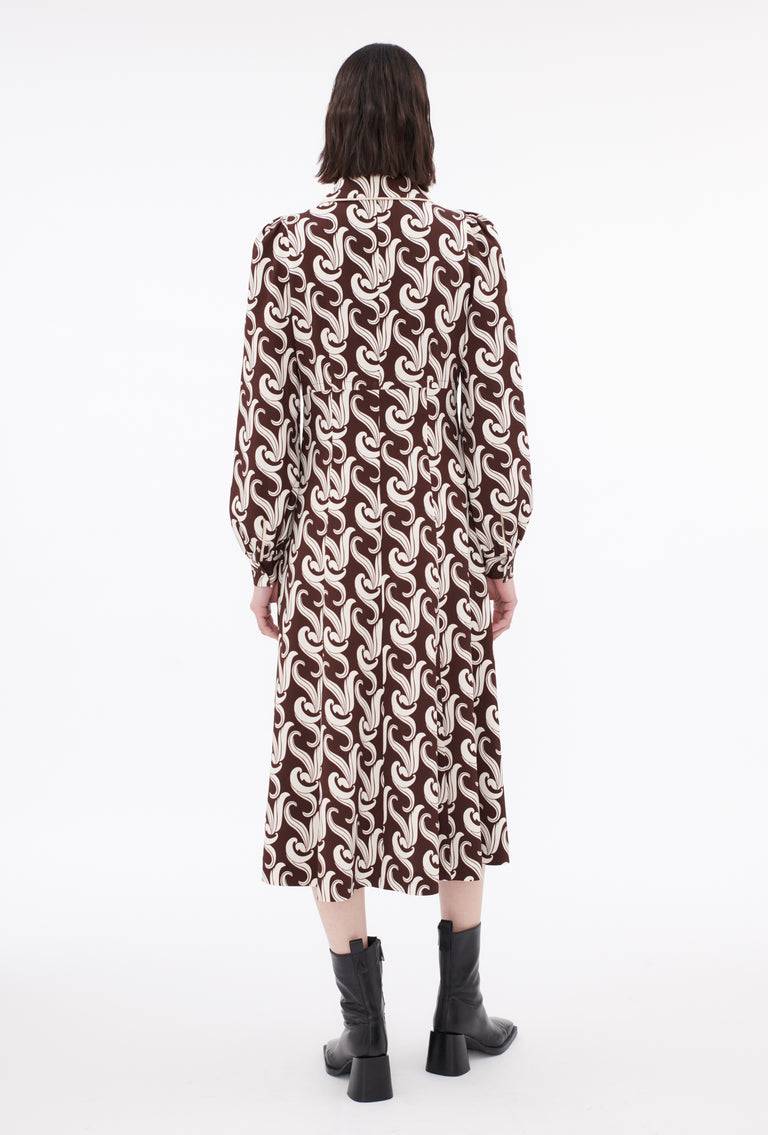 Odeeh Locks Kleid, Dark Chocolate Clearance-Verkauf