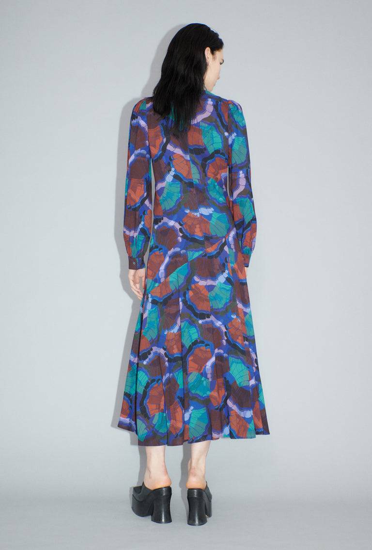 Odeeh Fans Kleid, Peacock Im Verkauf