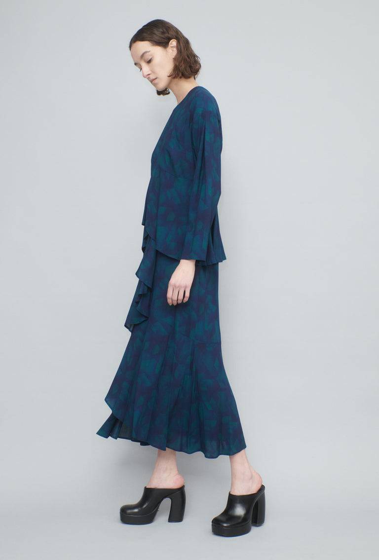 Odeeh Caleidoskope Kleid, Ink 50% Rabatt für begrenzte Zeit