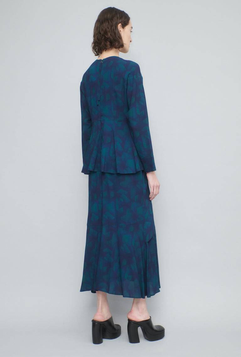 Odeeh Caleidoskope Kleid, Ink 50% Rabatt für begrenzte Zeit