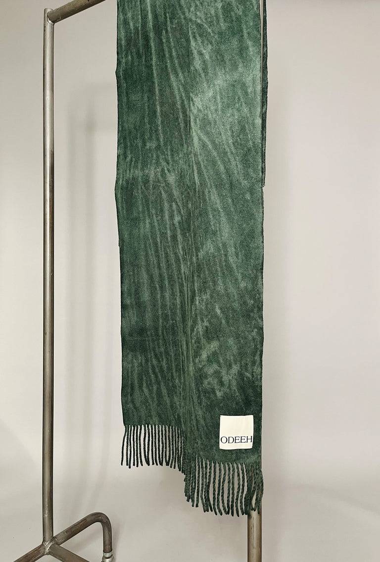 Odeeh Cold Dyed Schal, Forest Hotsell