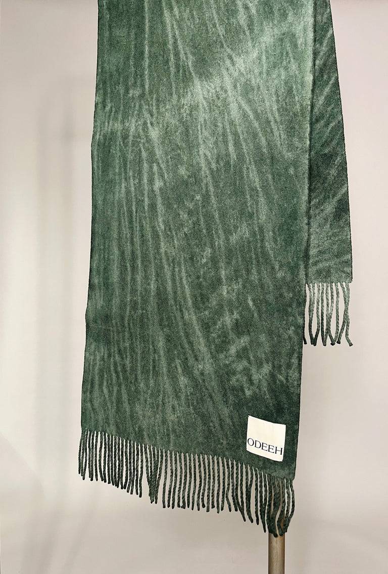 Odeeh Cold Dyed Schal, Forest Hotsell