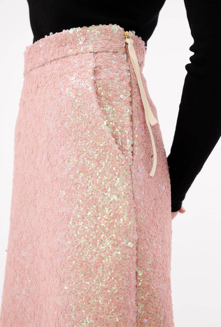 Odeeh Terry Sequins Rock, Rosé Meist gekauft