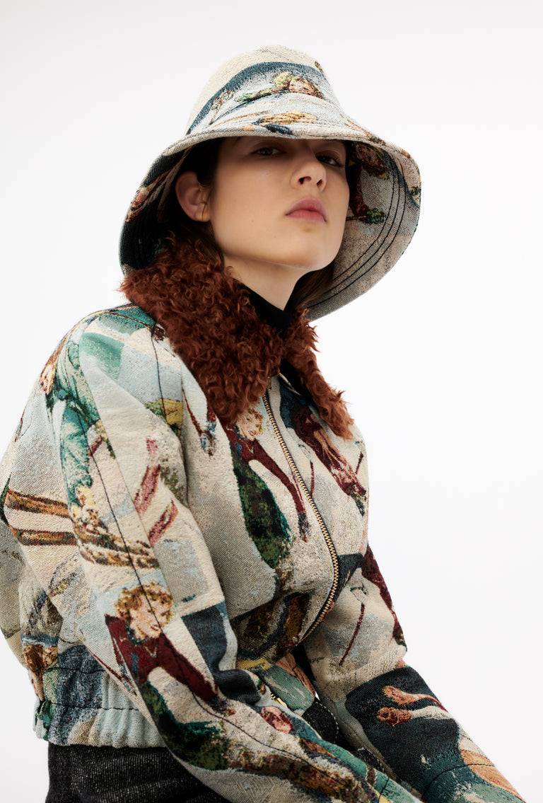 Odeeh Alpine Postcards Hut, Multicolor Blitzangebot