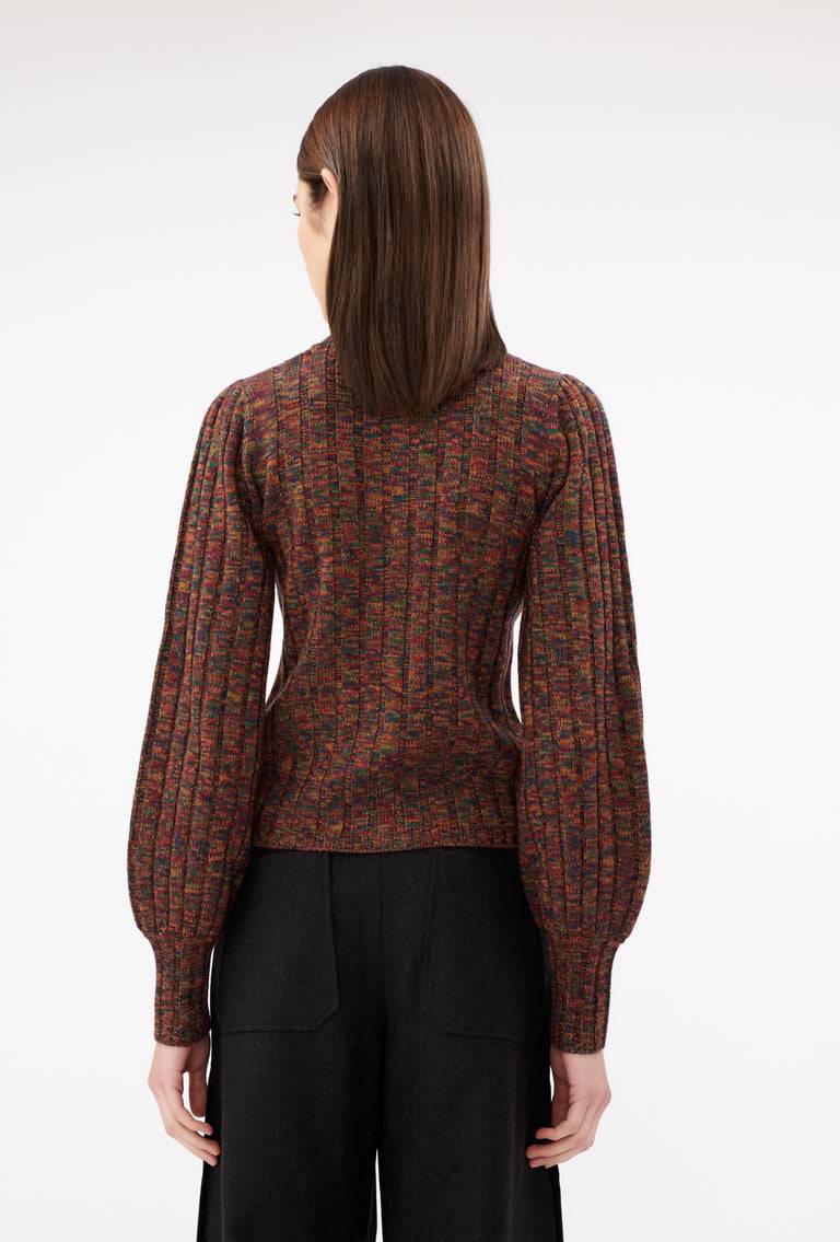 Odeeh Superfine Merino Cardigan, Multicolor Sonderangebote