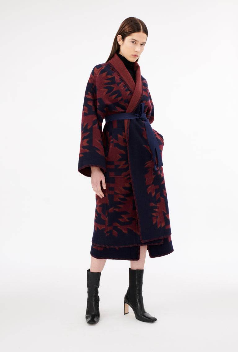 Odeeh Tape Origami Mantel, Burgundy Wochenangebot