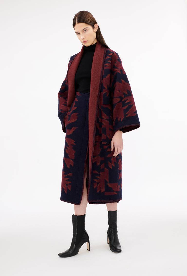 Odeeh Tape Origami Mantel, Burgundy Wochenangebot