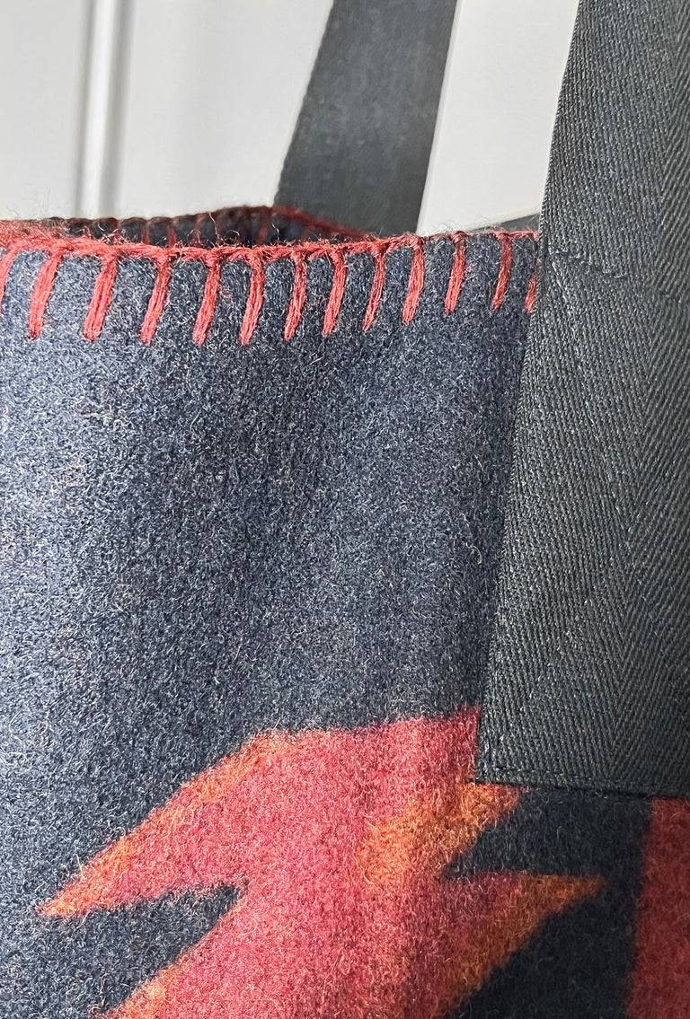 Odeeh Tape Origami Tasche, Burgundy Neueste Stile