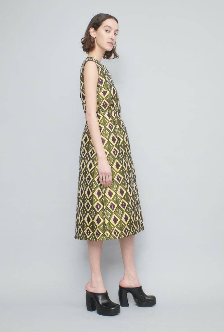 Odeeh Ethno Rhombs Kleid, Moss Letzter Tag