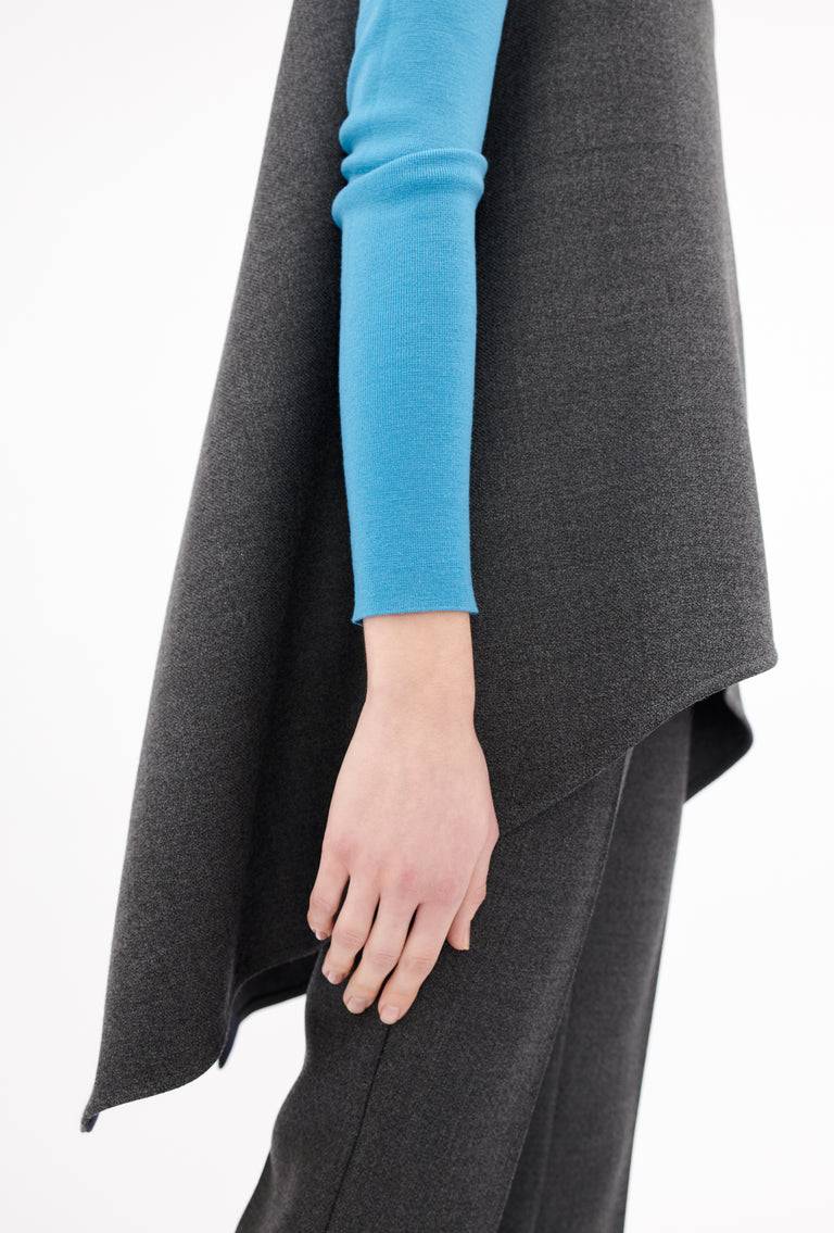 Odeeh Merino Extrafine Pullover, Turquoise Blue Sonderangebot der Fabrik