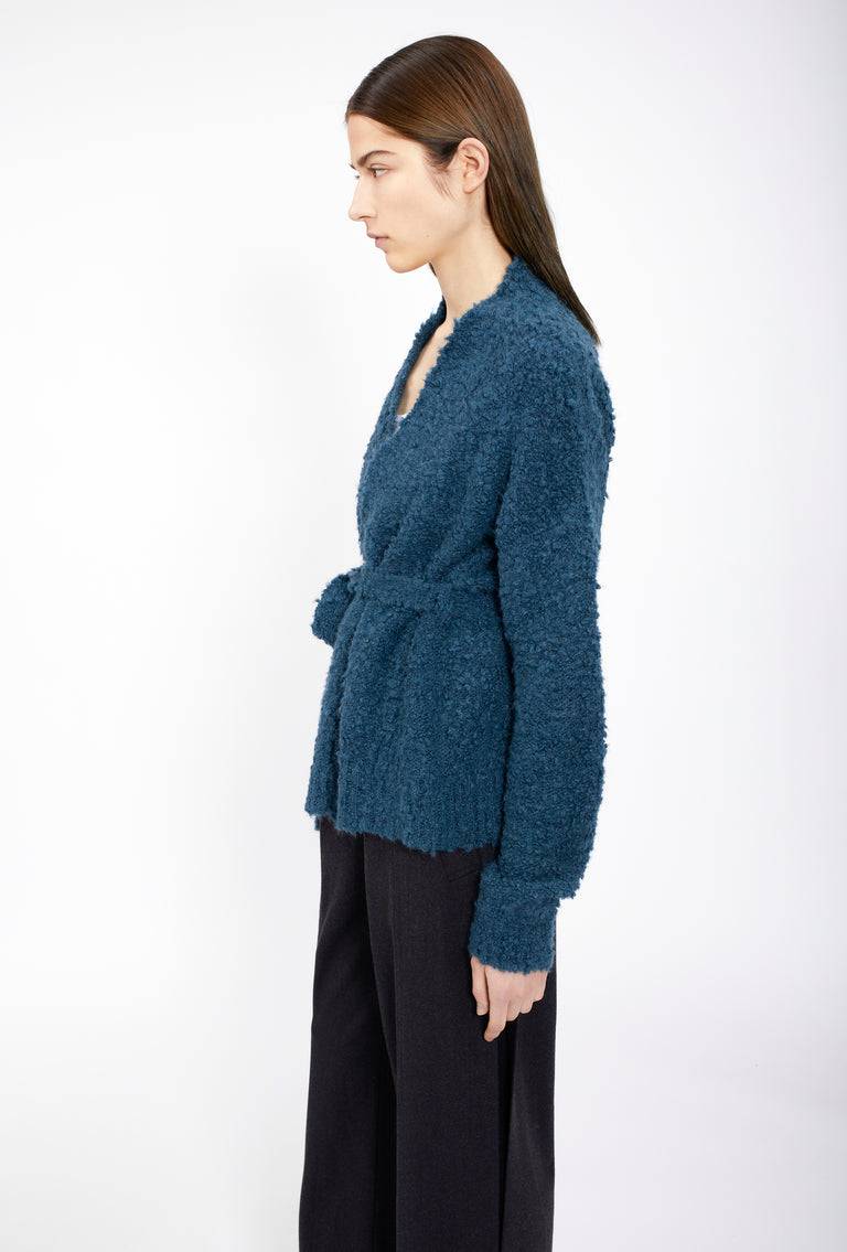Odeeh Alpaca Boucle Cardigan, Peacock Green Bis zu 55% Rabatt