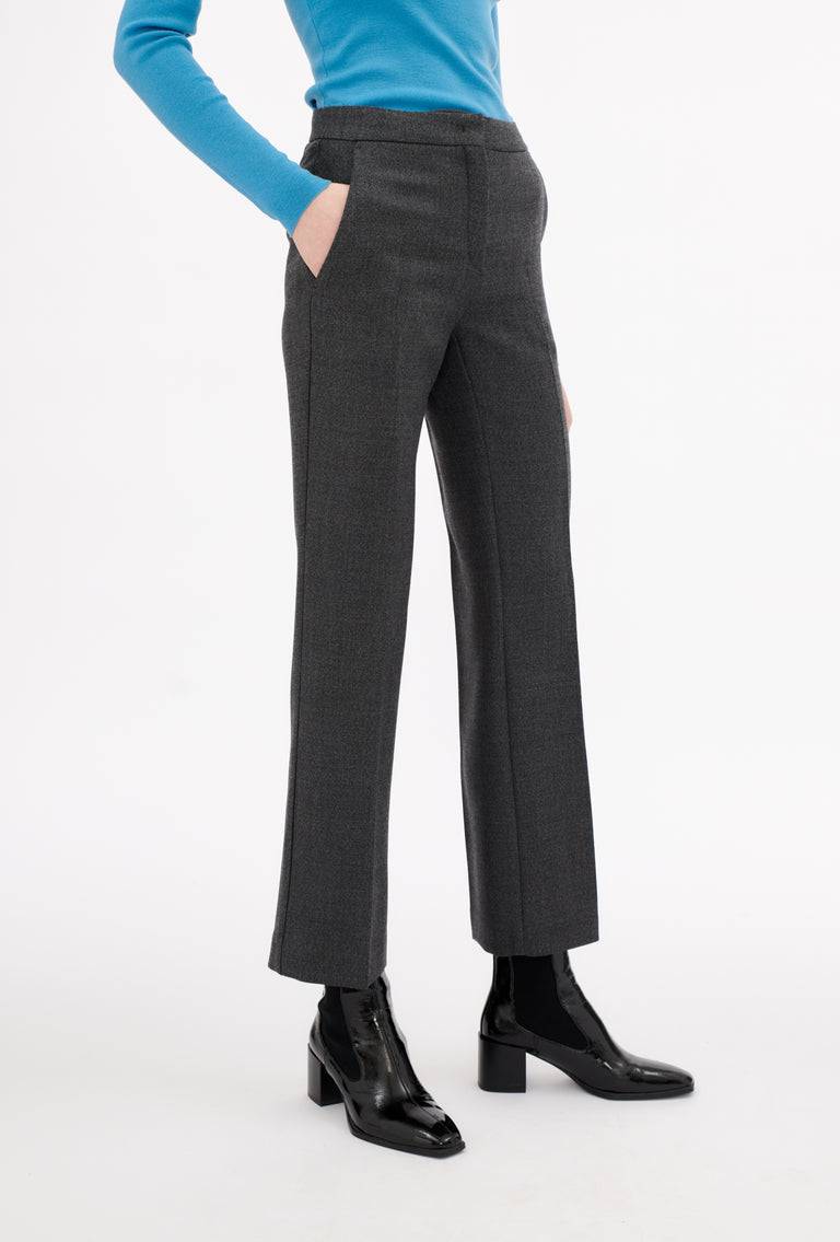 Odeeh Savile Row Wool Pique Hose, Charcoal Discount Store für neue Produkte