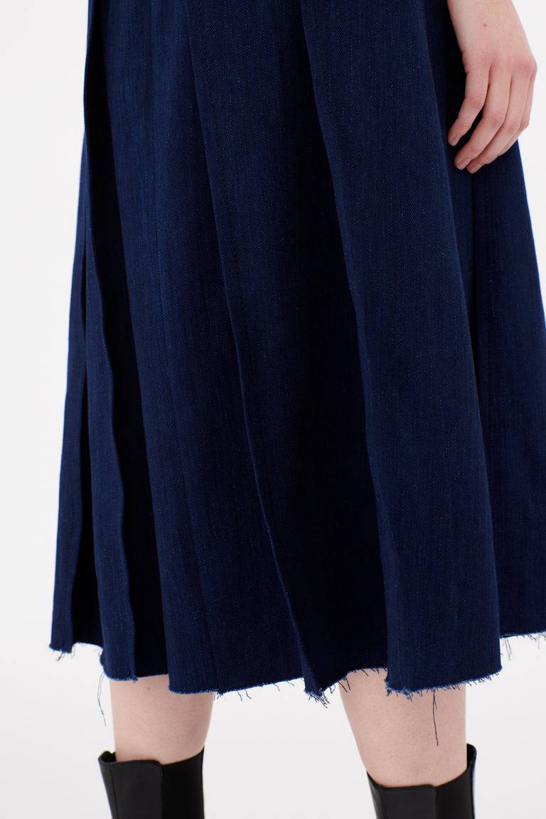 Odeeh Stretch Denim Rock, Marine Riesige Rabatte