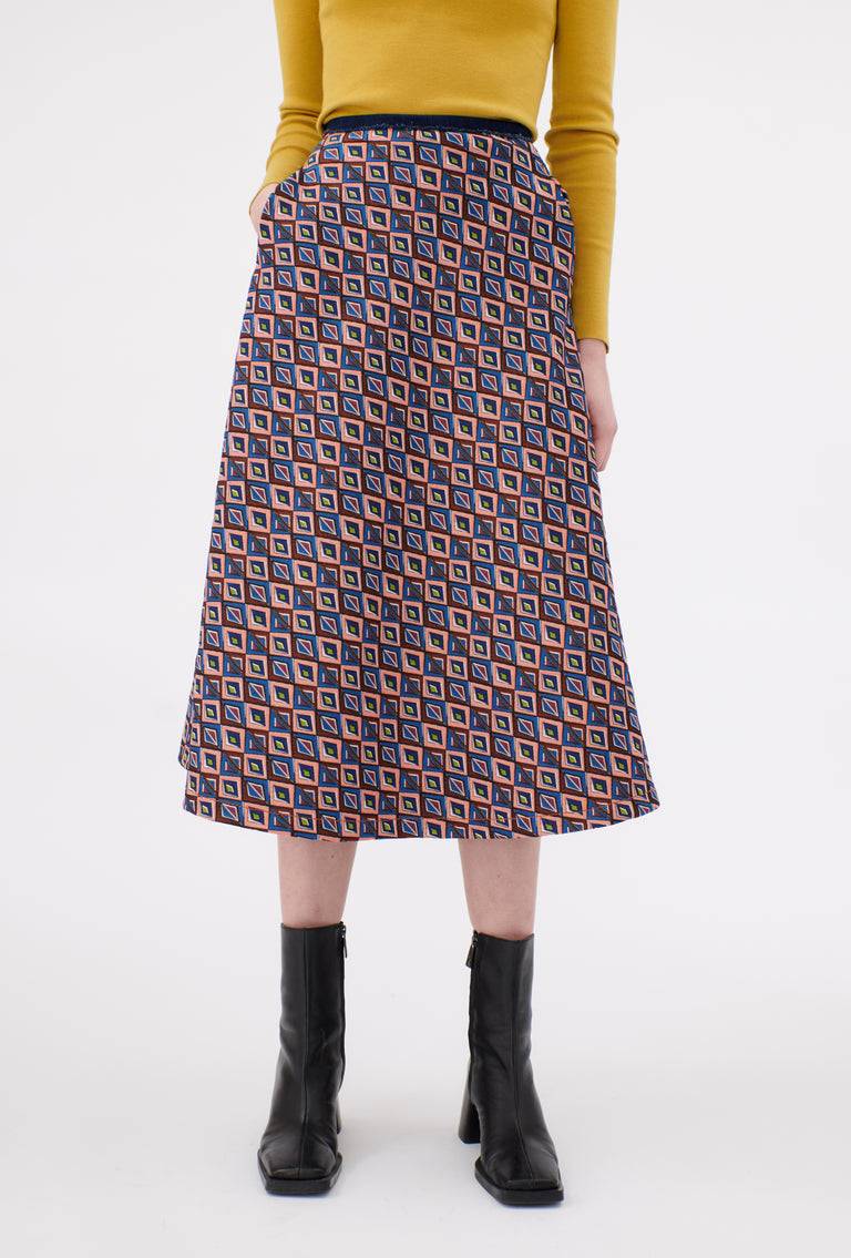 Odeeh Ethno Rhombs Rock, Sapphire Clearance-Verkauf