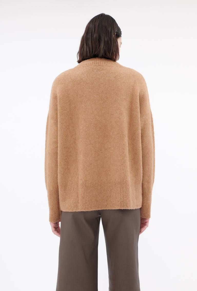 Odeeh Yak-Mix Pullover, Brown Sugar Begrenzt auf 3 Tage