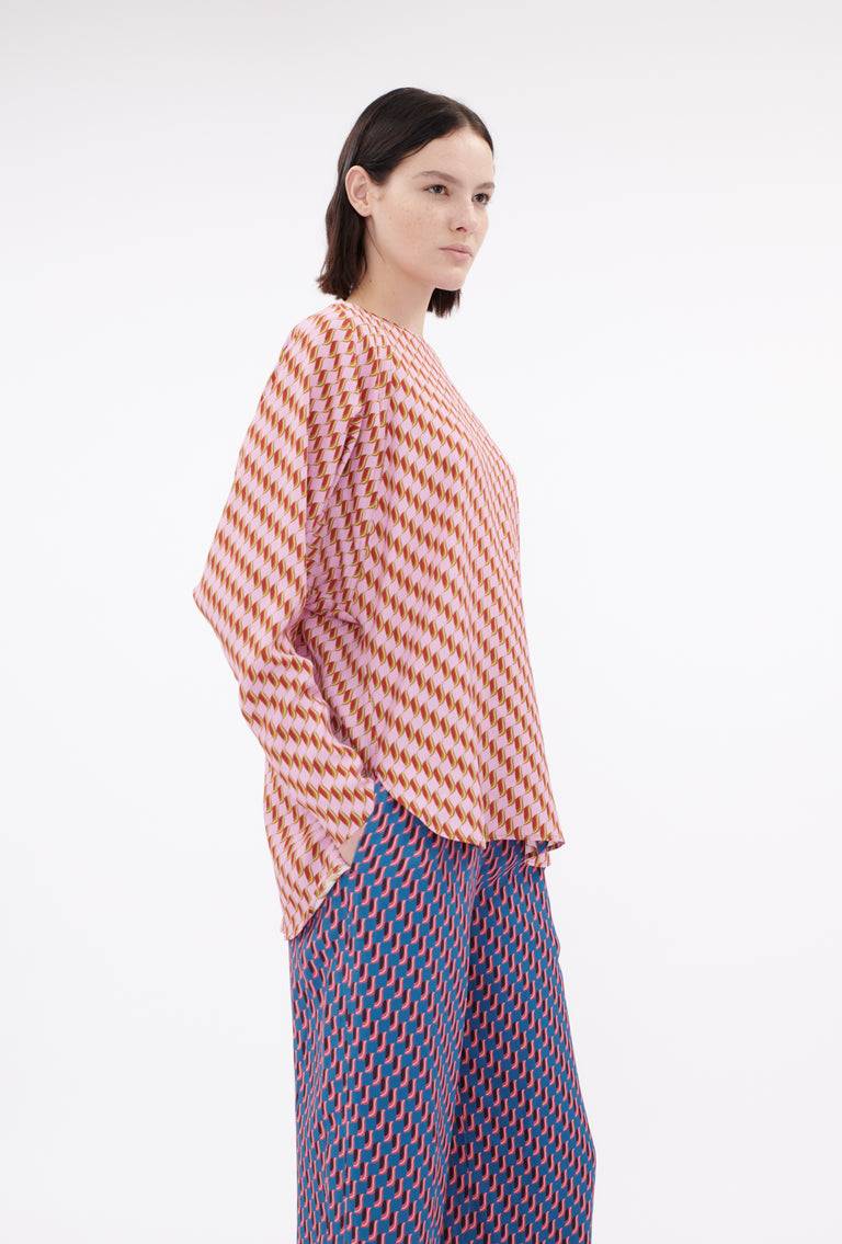 Odeeh Diagonal Waves Bluse, Candy Rabatte dieses Monats