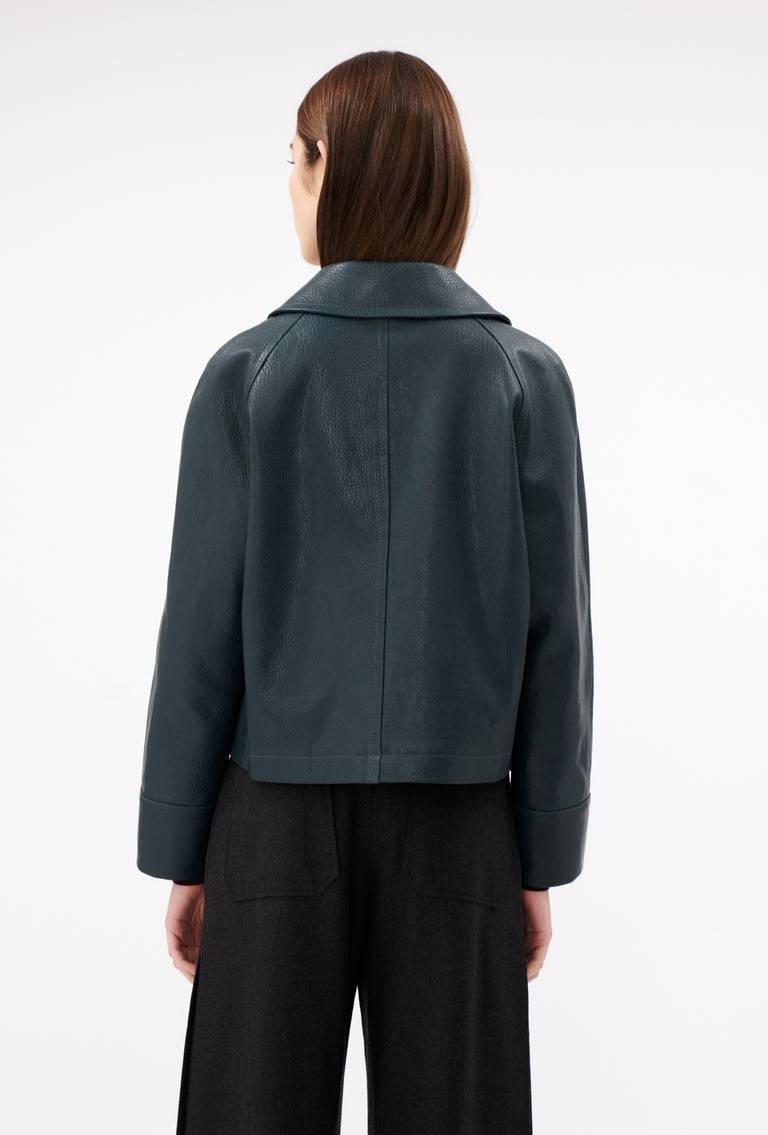 Odeeh Grain Nappa Jacke, Night Forest 2025