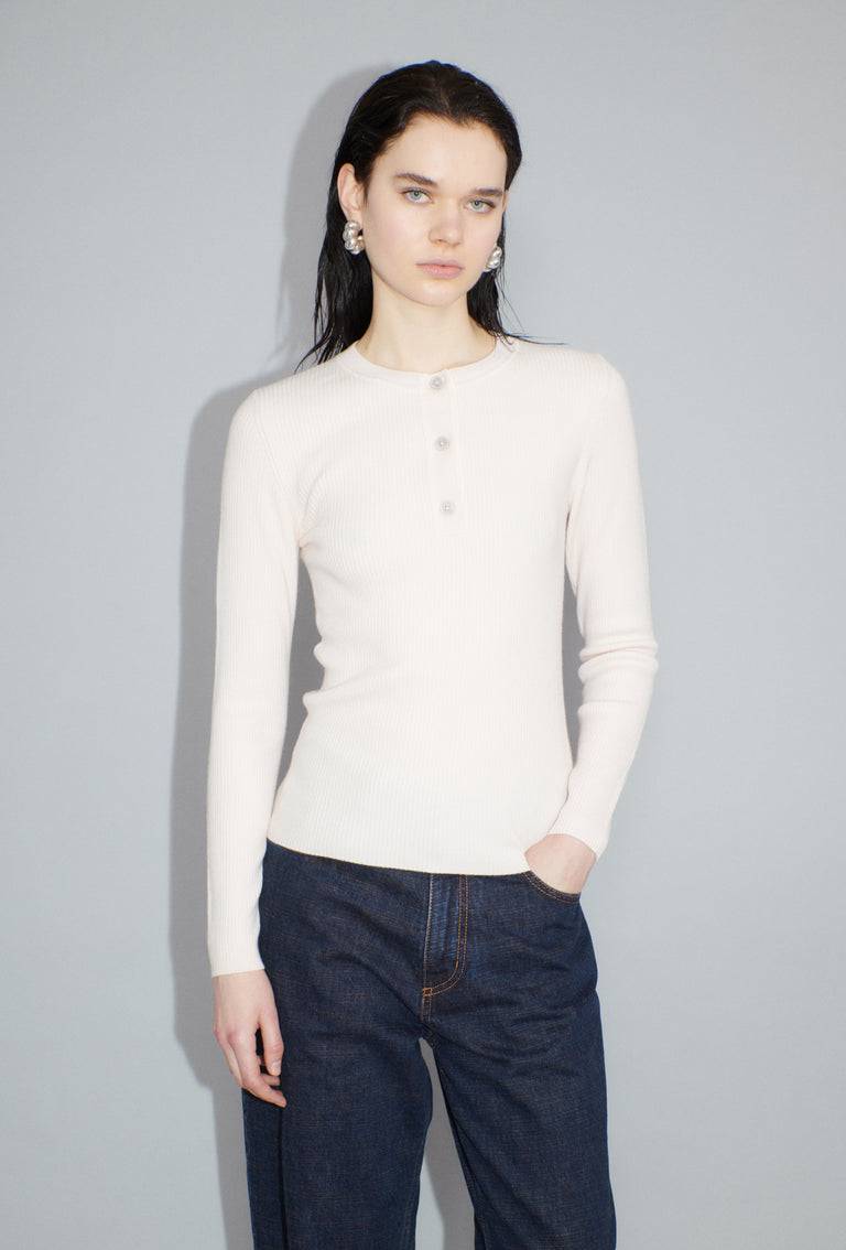 Odeeh Merino Extrafine Pullover, Quartz Outlet