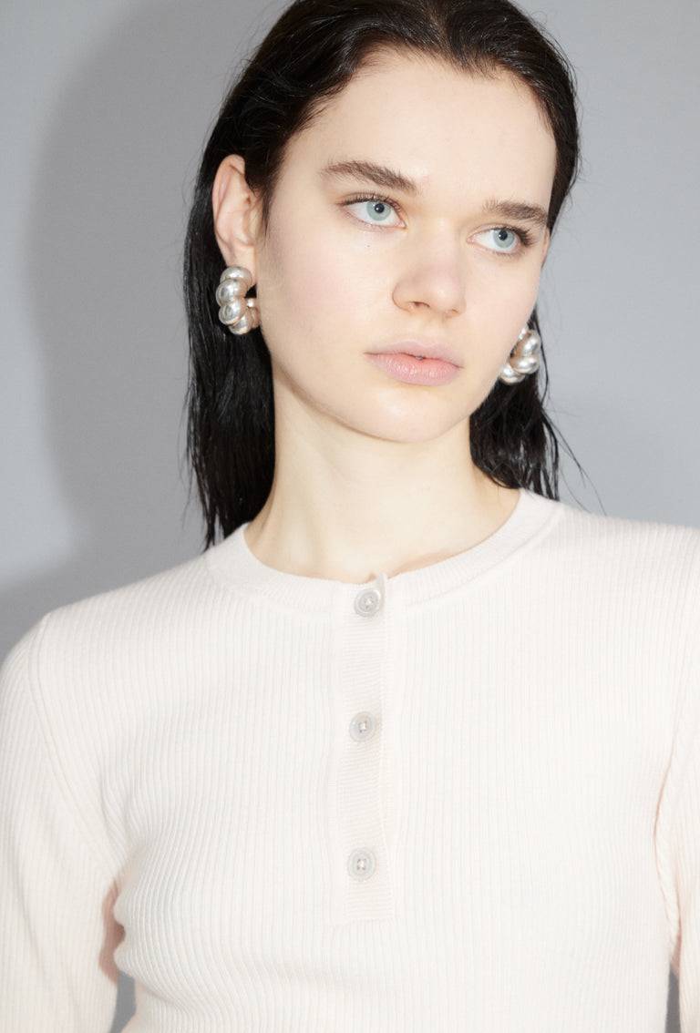 Odeeh Merino Extrafine Pullover, Quartz Outlet