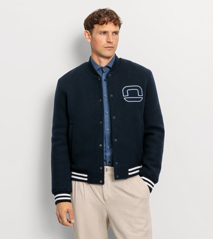 ﻿Oblymp Casual WirkBlouson, Marine