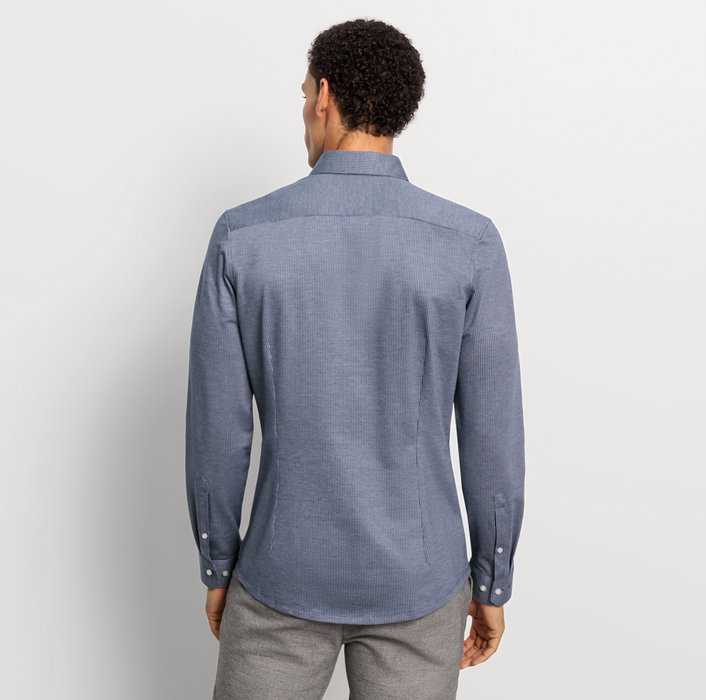 Oblymp No. Six 24/SevenBusinesshemd, super slim, Modern Kent, Marine Saisonale Angebote