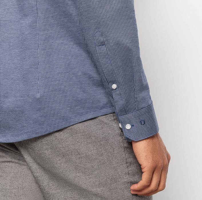 Oblymp No. Six 24/SevenBusinesshemd, super slim, Modern Kent, Marine Saisonale Angebote