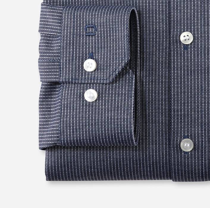 Oblymp No. Six 24/SevenBusinesshemd, super slim, Modern Kent, Marine Saisonale Angebote